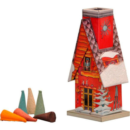 Metal Smoking Hut - Light Hut - 11,5 cm / 4.5 inch