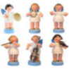 Bundle - Six Orchestra Angels with Blue Wings