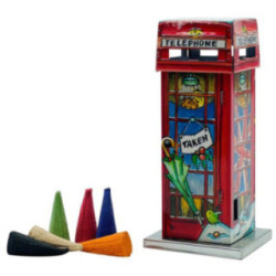 Metal Smoking Phone Booth - Shower Cubicle - 11 cm / 4.3 inch