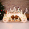 Collector Candle Arch wit two Levels - Kuhnert Owls - 68x43 cm / 26.8x16.9 inch