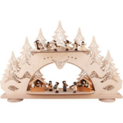 Collector Candle Arch wit two Levels - Thiel Figurines - 68x43 cm / 26.8x16.9 inch