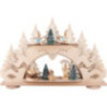 Collector Candle Arch wit two Levels - Wagner Snowmen - 68x43 cm / 26.8x16.9 inch