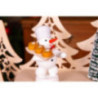 Collector Candle Arch wit two Levels - Zenker Snowmen - 68x43 cm / 26.8x16.9 inch