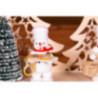 Collector Candle Arch wit two Levels - Zenker Snowmen - 68x43 cm / 26.8x16.9 inch