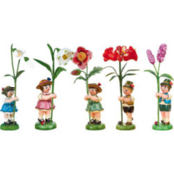 Frühlingszauber - 5 liebenswerte Hubrig Blumenkinder