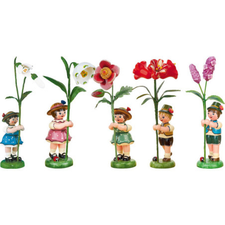 Frühlingszauber - 5 liebenswerte Hubrig Blumenkinder