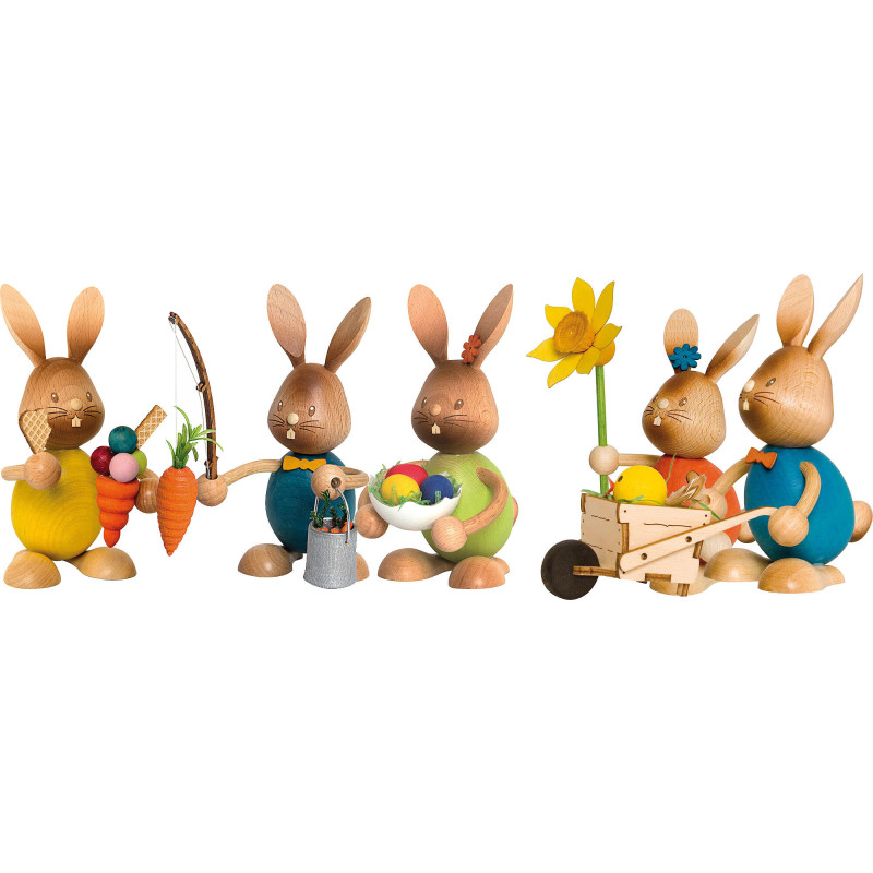Stupsi Bunny Parade - Set with 5 Funny Bunnies