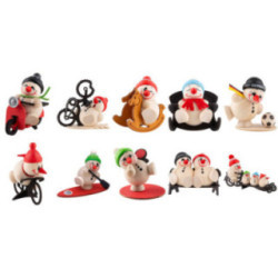 Cool Man Fun Gang - Set with 10 Cheerful Figures