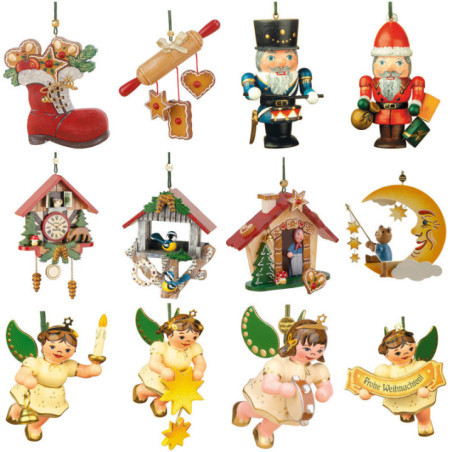 Christmas Magic - 12-piece Hubrig Tree Decoration Set