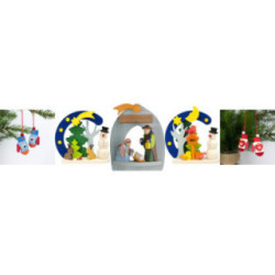 Farbenspiel am Weihnachtsbaum - 5 entzückende Graupner Anhänger