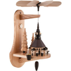 1-Tier Wall Pyramid - Seiffen Church - 33,5 cm / 13.2 inch
