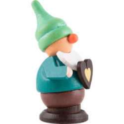 Dwarf with Heart - 6 cm / 2.4 inch