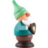 Dwarf with Heart - 6 cm / 2.4 inch