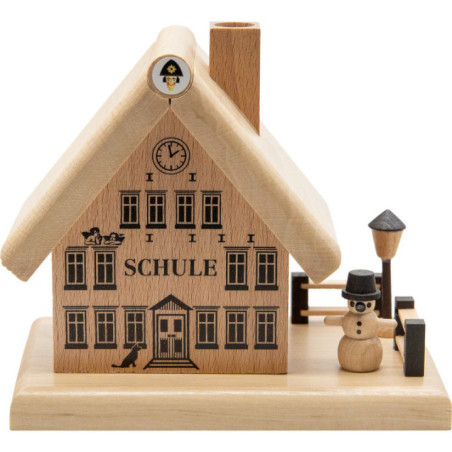 Räucherhaus Schule - 12 cm