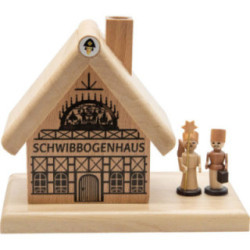 Smoking Hut Candle Arch House - 12 cm / 4.7 inch