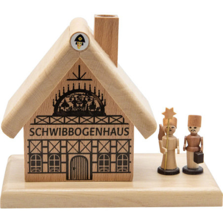 Räucherhaus Schwibbogenhaus - 12 cm