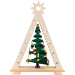 Light Triangle with Step Tree - 36x47,5 cm / 14.2x18.7 inch