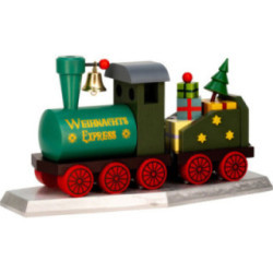 Räucherlok Weihnachts-Express - 14 cm