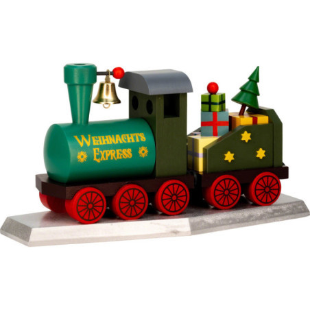 Räucherlok Weihnachts-Express - 14 cm