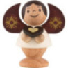 Star Angel with Heart - Natural - 4,5 cm / 1.8 inch