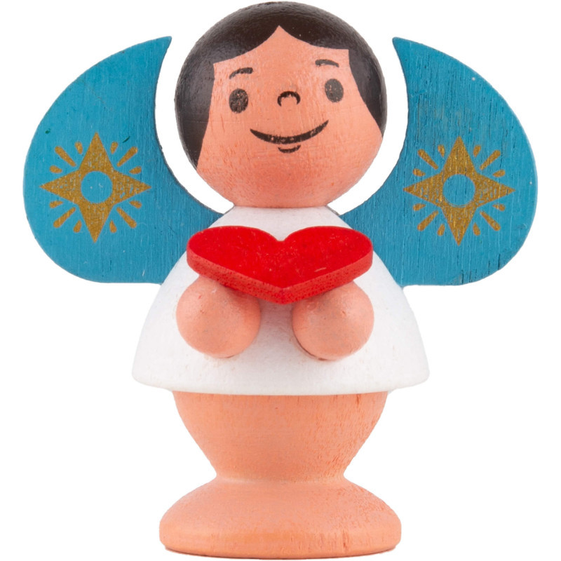 Star Angel with Heart - Colored - 4,5 cm / 1.8 inch