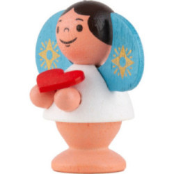 Star Angel with Heart - Colored - 4,5 cm / 1.8 inch