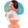Star Angel with Candle - Colored - 4,5 cm / 1.8 inch
