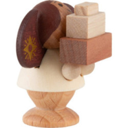 Star Angel with Gifts - Natural - 4,5 cm / 1.8 inch