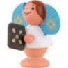 Star Angel with Gingerbread - Colored - 4,5 cm / 1.8 inch