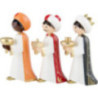 The Three Wise Men, Colored - 7 cm / 2.8 inch