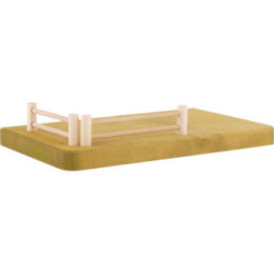 Krippenhaus Seitenteil Zaun - 20x4 cm