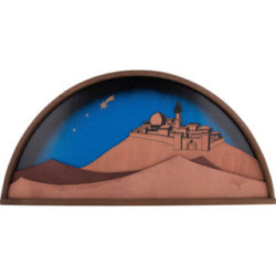 Background for Nativity Stable - 81x40 cm / 31.9x15.7 inch