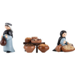 Gewürzhändler 3-teilig farbig - 7 cm