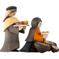Spice Trader, Set of Two, Stained - 13 cm / 5.1 inch