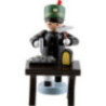 Miner with Cutting Bench, Colored - 7 cm / 2.8 inch