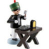 Miner with Cutting Bench, Colored - 7 cm / 2.8 inch