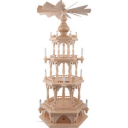 3-stöckige Pyramide unbestückt - 110 cm