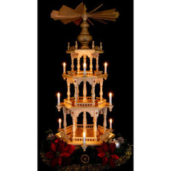 3-Tier Pyramid - without Figurines - 110 cm / 43.3 inch