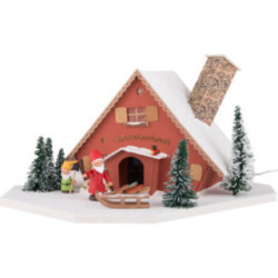 Lighted House Dwarves' Workshop - 19 cm / 7.5 inch