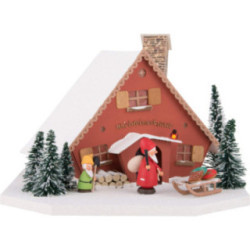 Lighted House Dwarves' Workshop - 19 cm / 7.5 inch