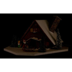 Lichterhaus Wichtelwerkstatt - 19 cm