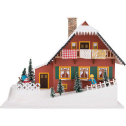 Lighted House Mountainside House - 29,5 cm / 11.6 inch