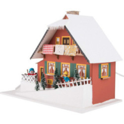 Lighted House Mountainside House - 29,5 cm / 11.6 inch