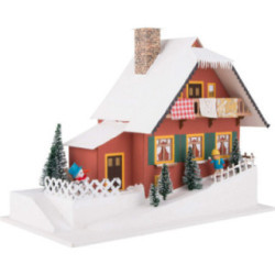 Lighted House Mountainside House - 29,5 cm / 11.6 inch