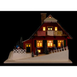 Lighted House Mountainside House - 29,5 cm / 11.6 inch