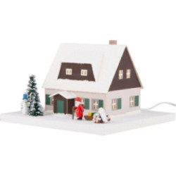 Lighted House Ore Mountains Home with Lobby - 11,5 cm / 4.5 inch