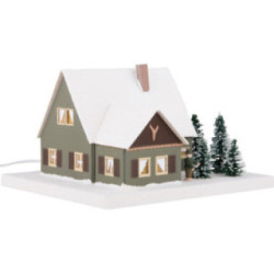 Lighted House Forester's Lodge - 11,5 cm / 4.5 inch