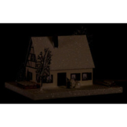 Lichterhaus Erzgebirgshaus mit Fachwerk - 11,5 cm