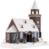 Lighted House Old Church - 43 cm / 16.9 inch