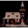 Lighted House Old Church - 43 cm / 16.9 inch